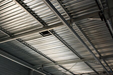 Siding steel hall