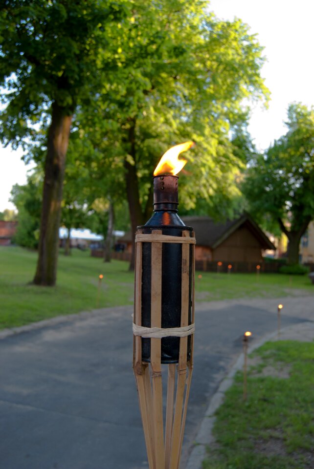 Torch fire way