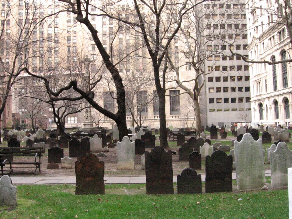 Cemetery new york wall street