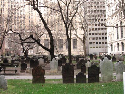 Cemetery new york wall street