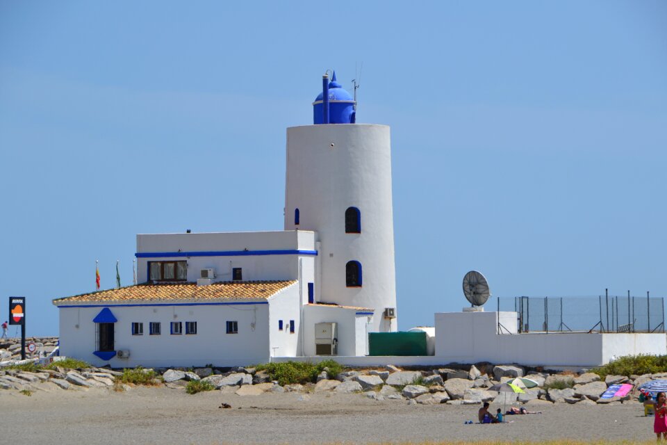 Lighthouse lantern spain summer