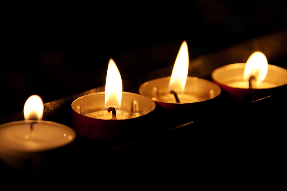 Candle candlelight dark