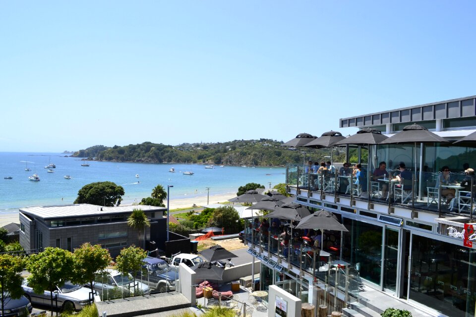 Restaurant sea beach
