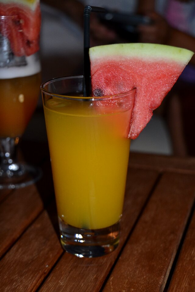 Drink orange evening