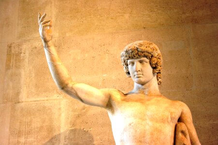 Marble louvre museum
