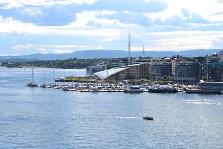 Norway port the oslo fjord