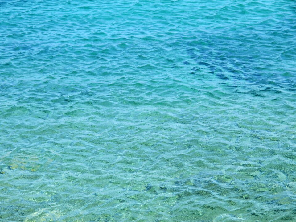 Blue water summer