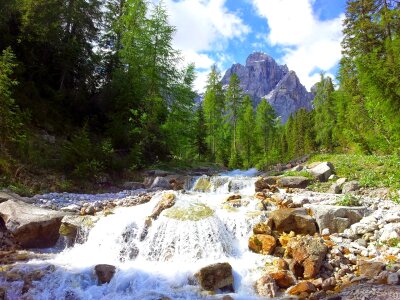 Alpine italy mountains photo