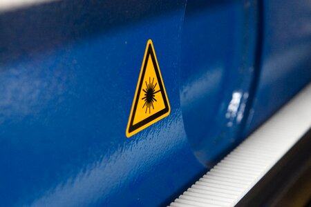 Industry blue symbol