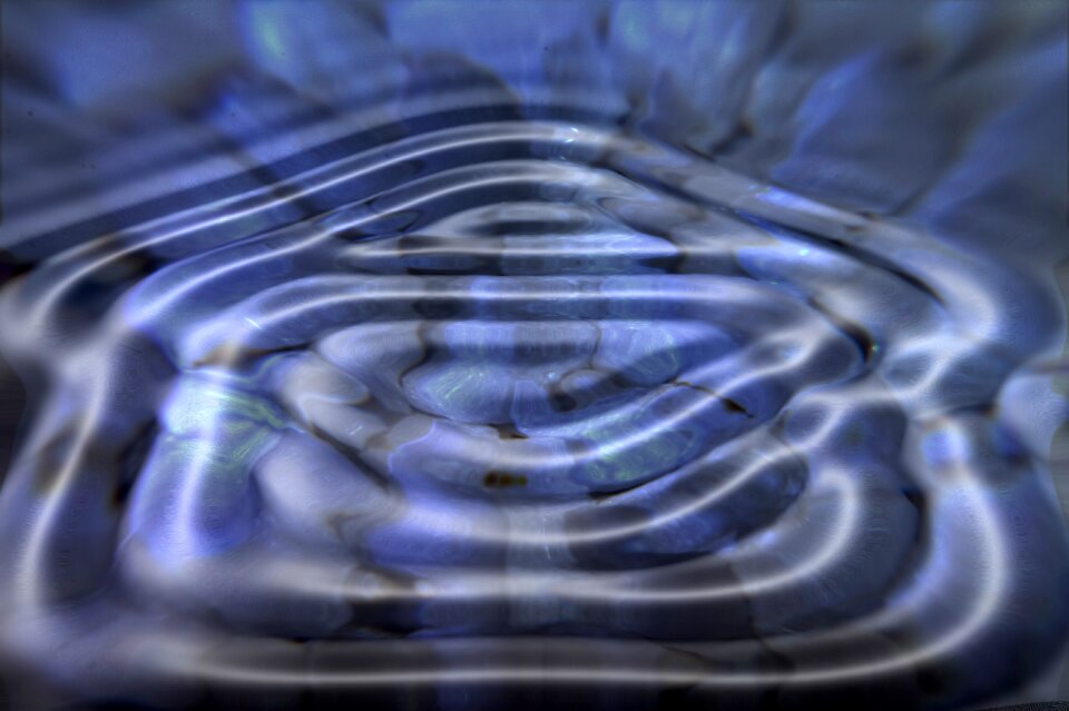 Background water wave motion