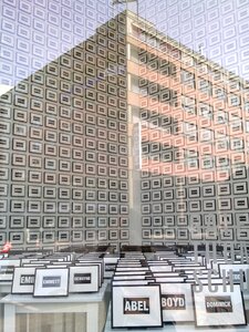 Reflection reflex glass frame