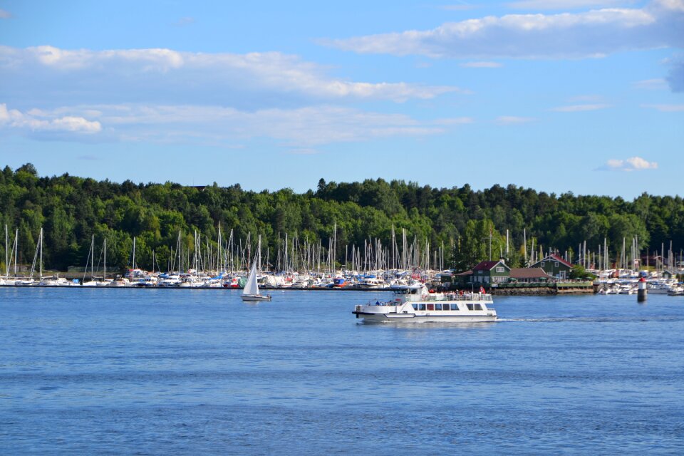 Norway port the oslo fjord
