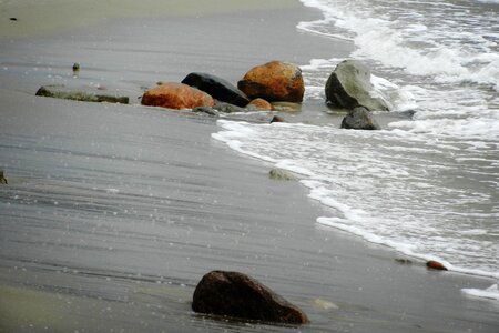 Beach the baltic sea the coast