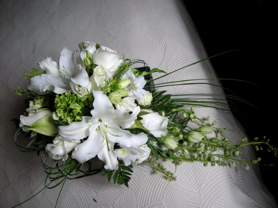 Flowers wedding white