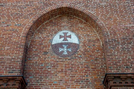 Monument coat of arms poland