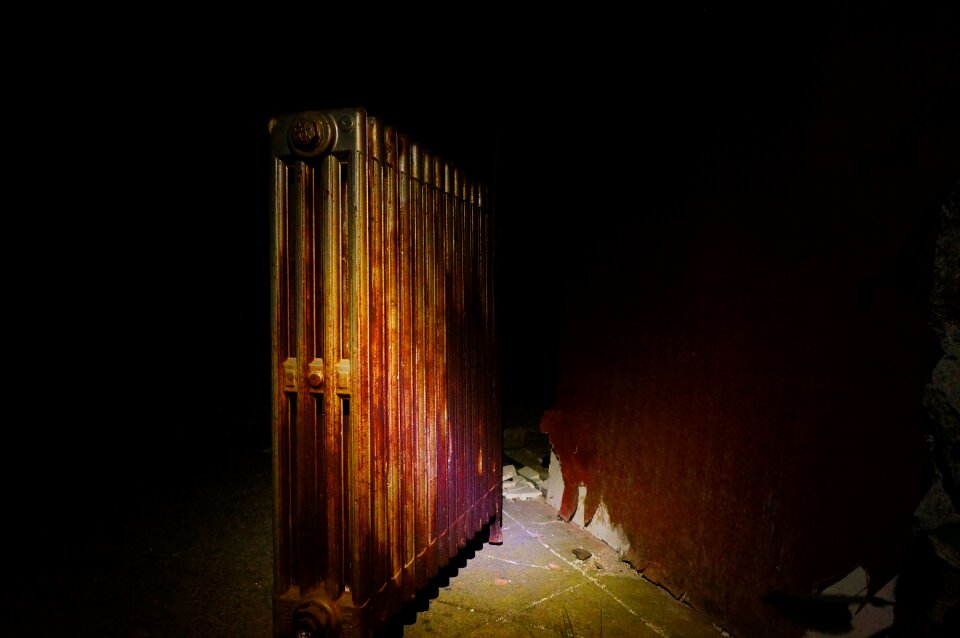 Abandoned old rusty