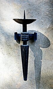 Iron blacksmithing decorative