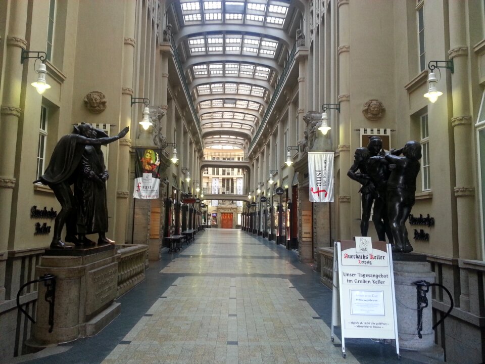Interior architecture shopping arcade