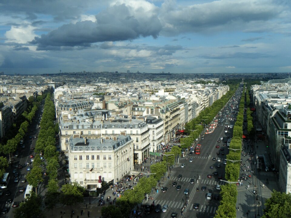 France buildings view