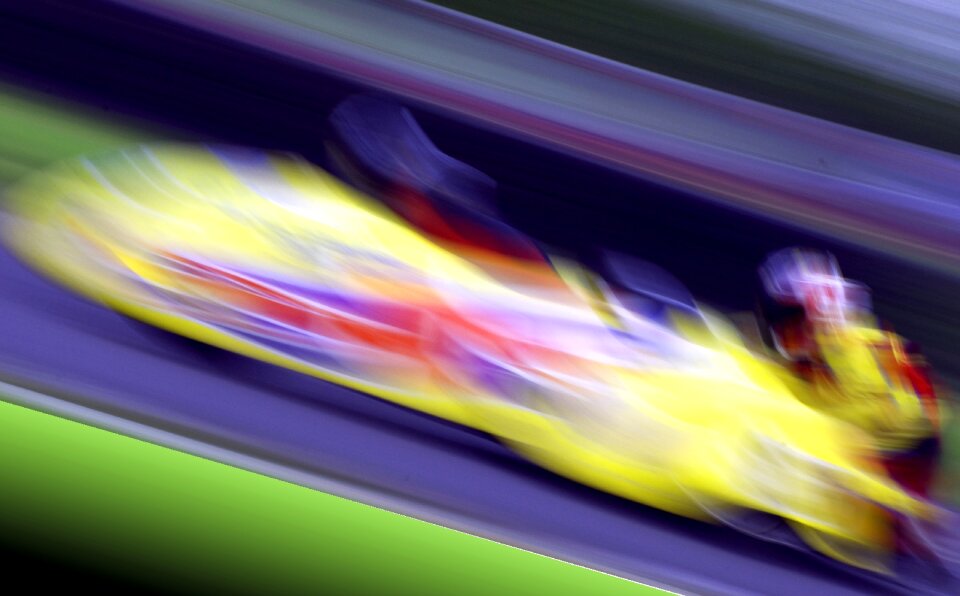 Abstract motion blur