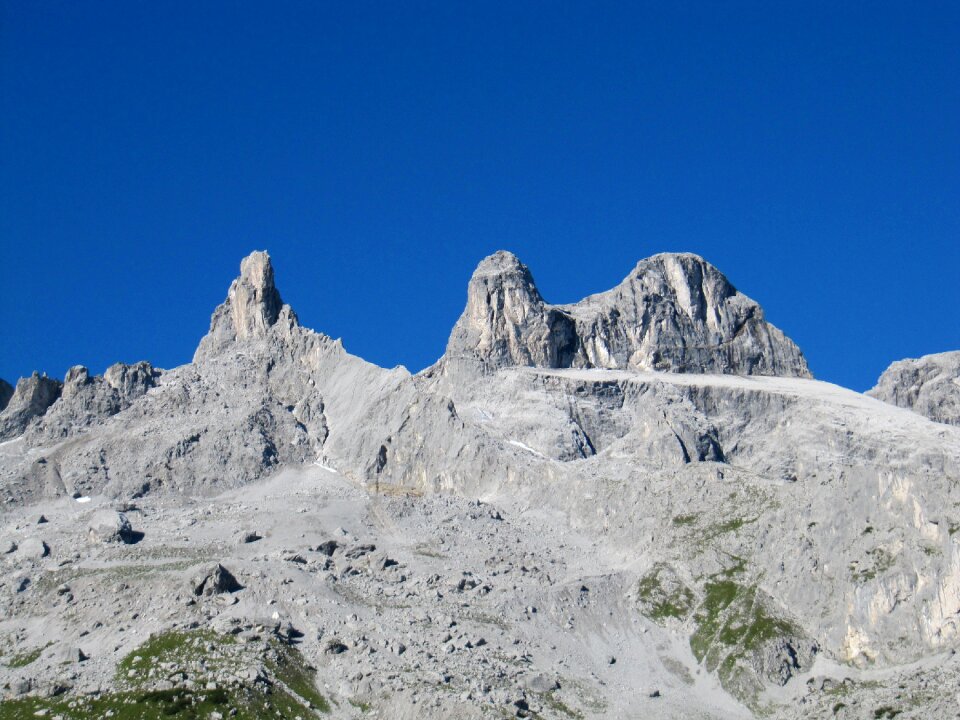 Austria alpine rock