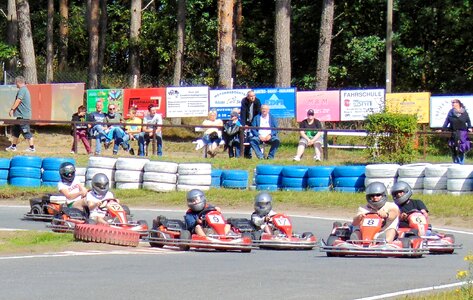 Mountains kart race
