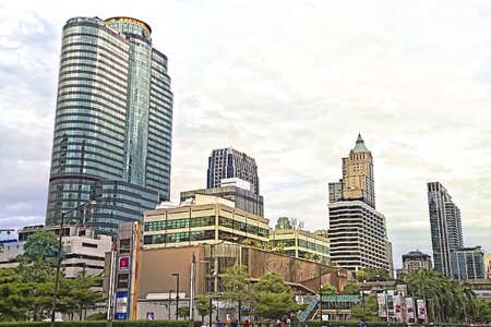 City buildings asia photo