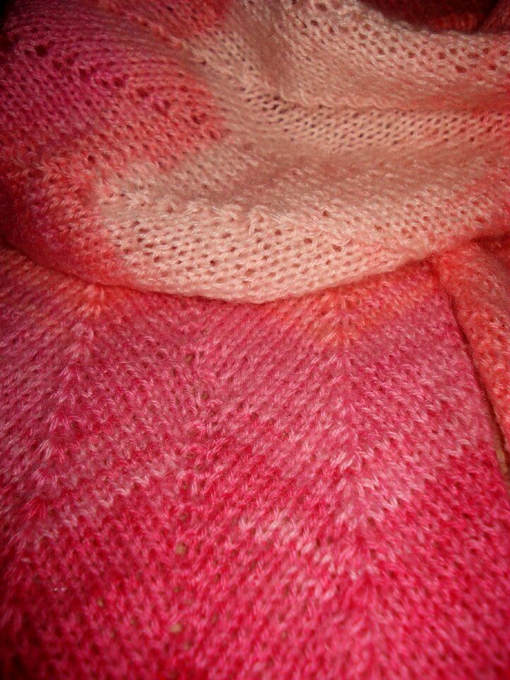 Wool knitted handmade