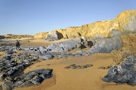 Sand rock atlantic