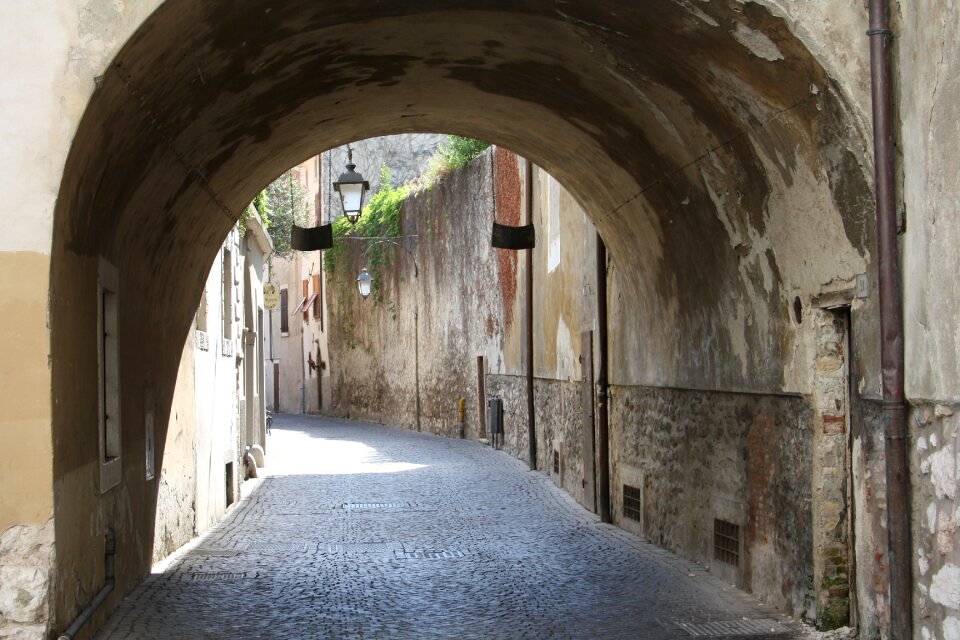 Trentino architecture portici