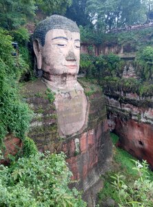 Big buddha leshan battle road leshan photo