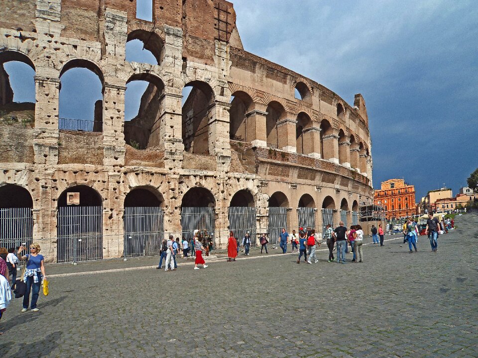 The amphitheater ancient times monument