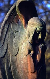 Powązki statues sculpture