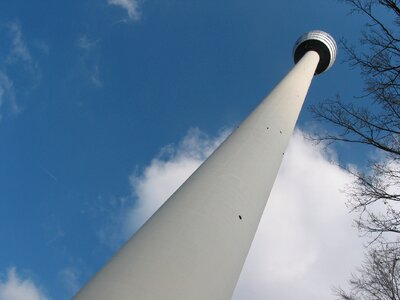 Radio tower architecture sky