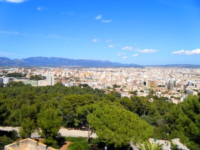 Spain mountains agglomeration photo