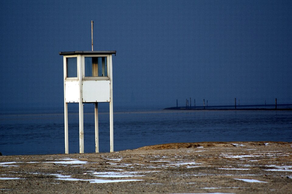 Sea beach wadden sea