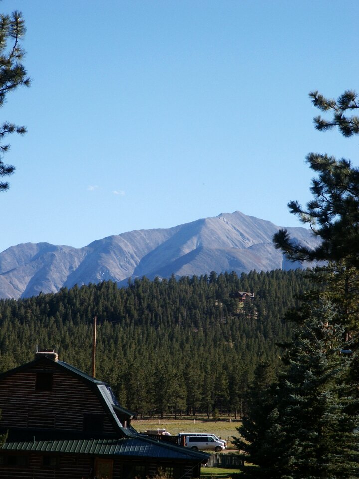 Rustic mountain landscape