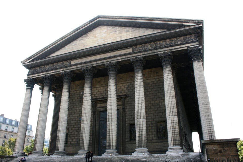 Columns church madeleine