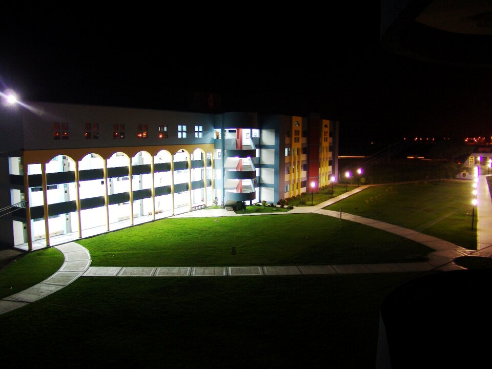 Night architecture dusk