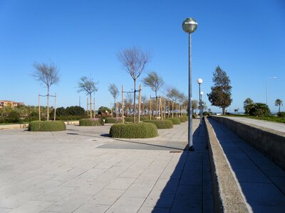 Park walkway spacer photo