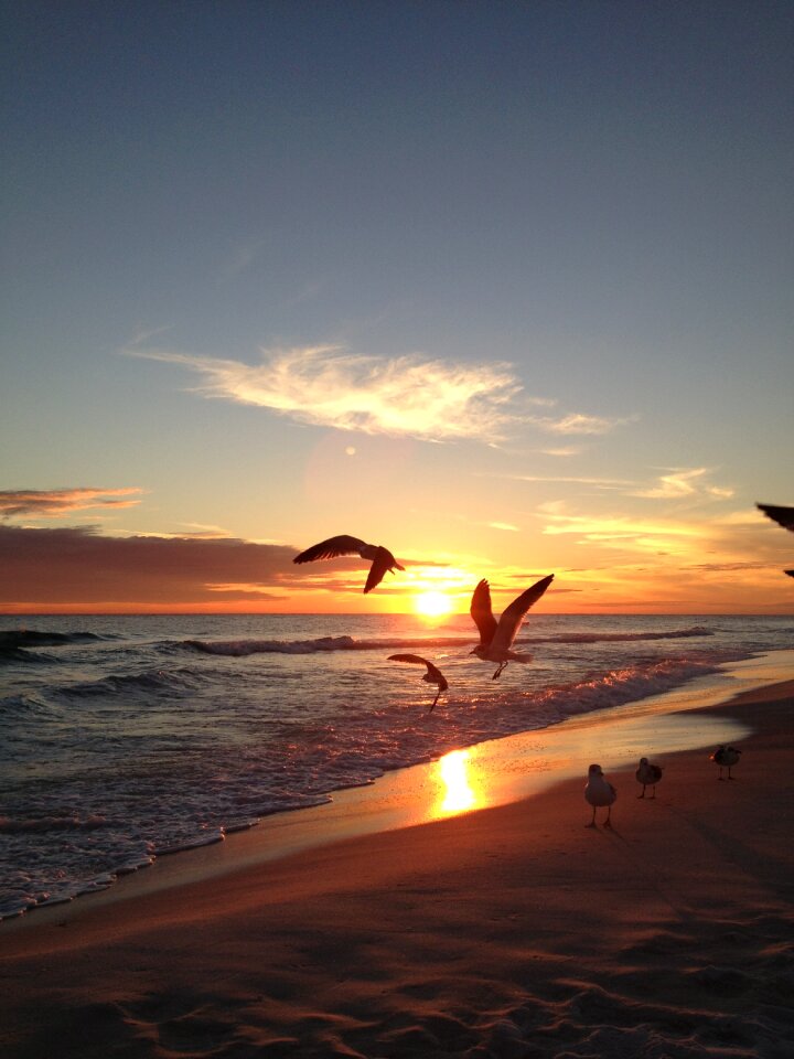 Sea sky water