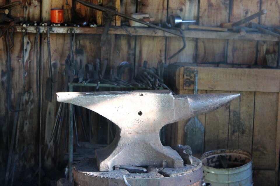 Heavy ironwork blacksmith