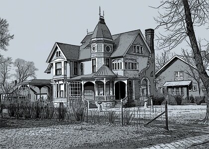 Architecture building vintage