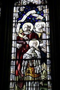 Memorial window martyrs st cecilia