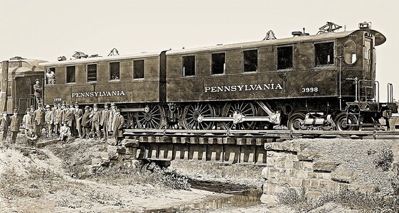 Transportation train engine