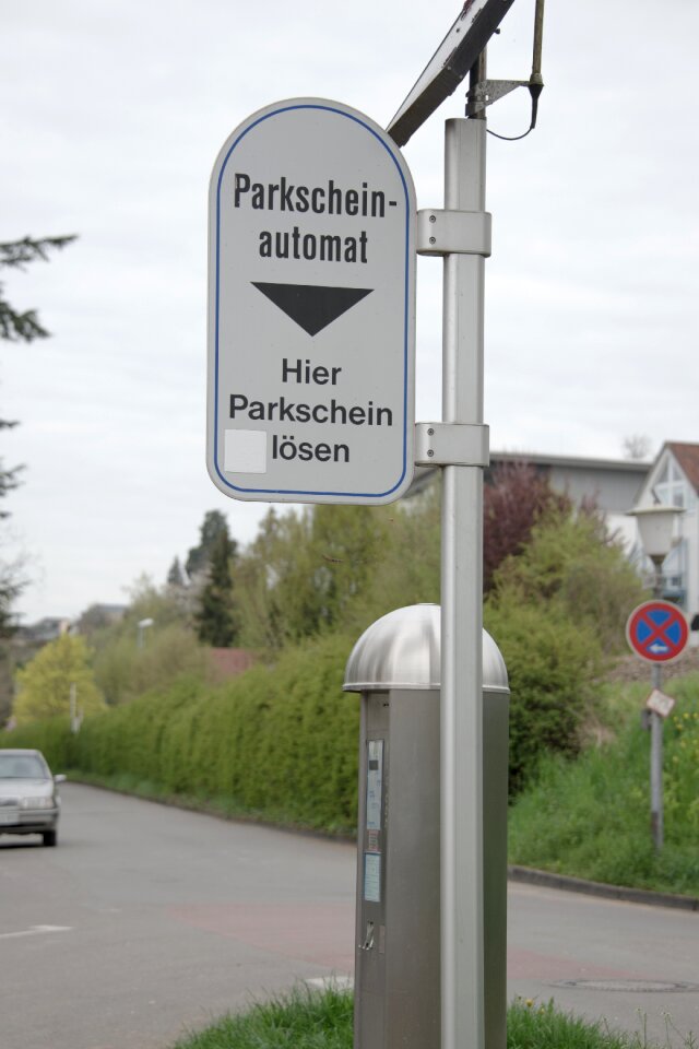 Parking dues parking ticket