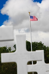 Memorial day cross photo