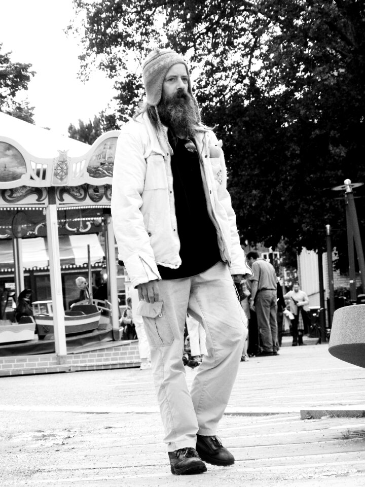 Black and white amsterdam