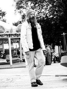 Black and white amsterdam