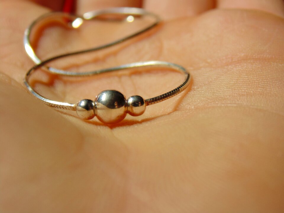 Bracelet silver hand